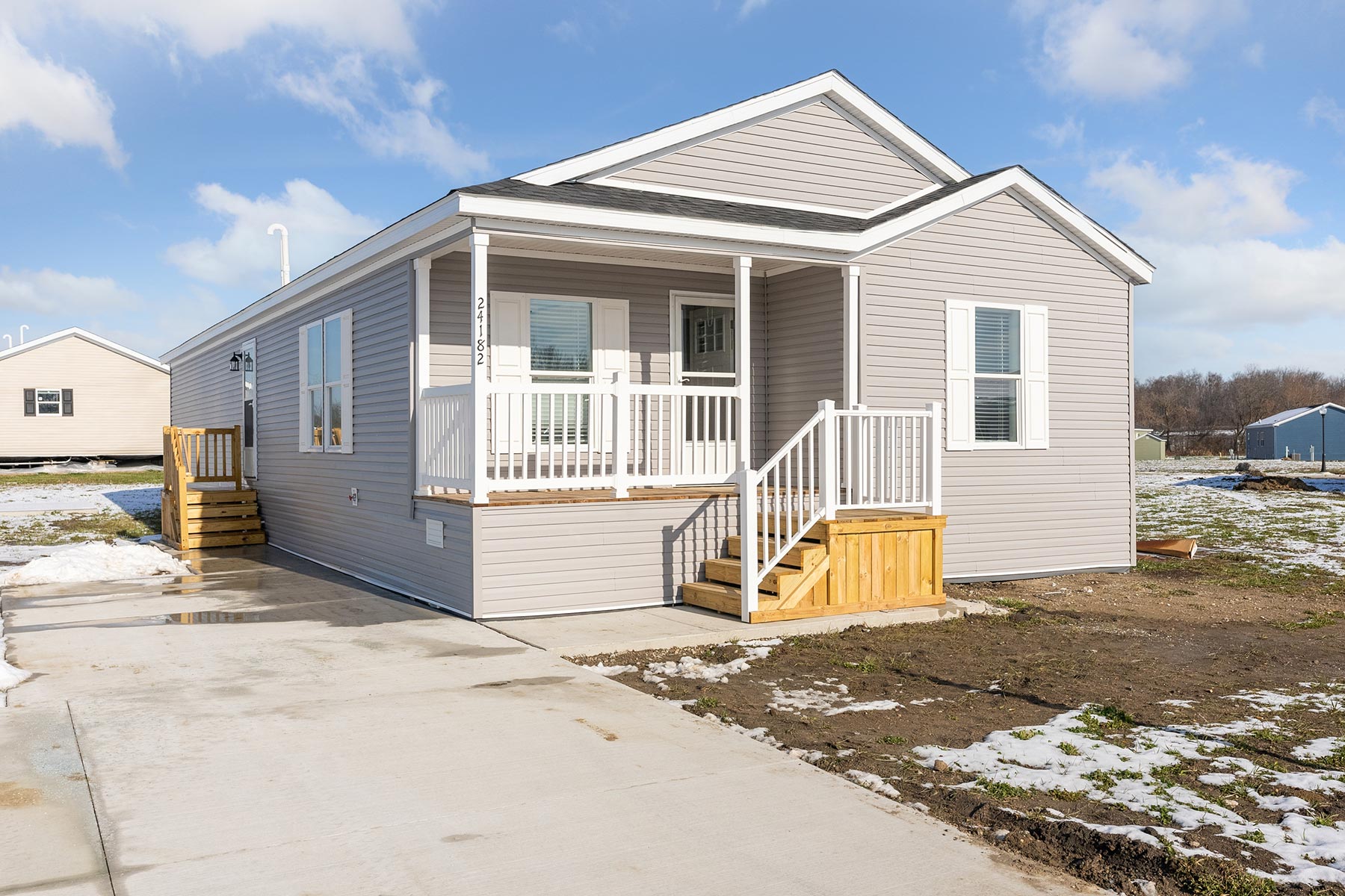 Inset Porch – Half Hip & A